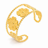 BRACELET, 18K GOLD PLATED STEEL