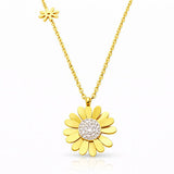 NECKLACE, 18K GOLD PLATED STEEL