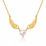 NECKLACE, 18K GOLD PLATED STEEL