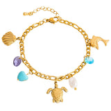 18K GOLD PLATED STEEL