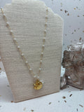 NECKLACE, 18K GOLD PLATED STEEL