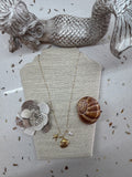 NECKLACE, 18K GOLD PLATED STEEL