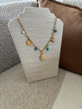 NECKLACE, 18K GOLD PLATED STEEL