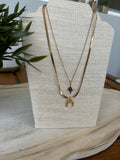 NECKLACE, 18K GOLD PLATED STEEL
