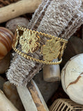 BRACELET, 18K GOLD PLATED STEEL